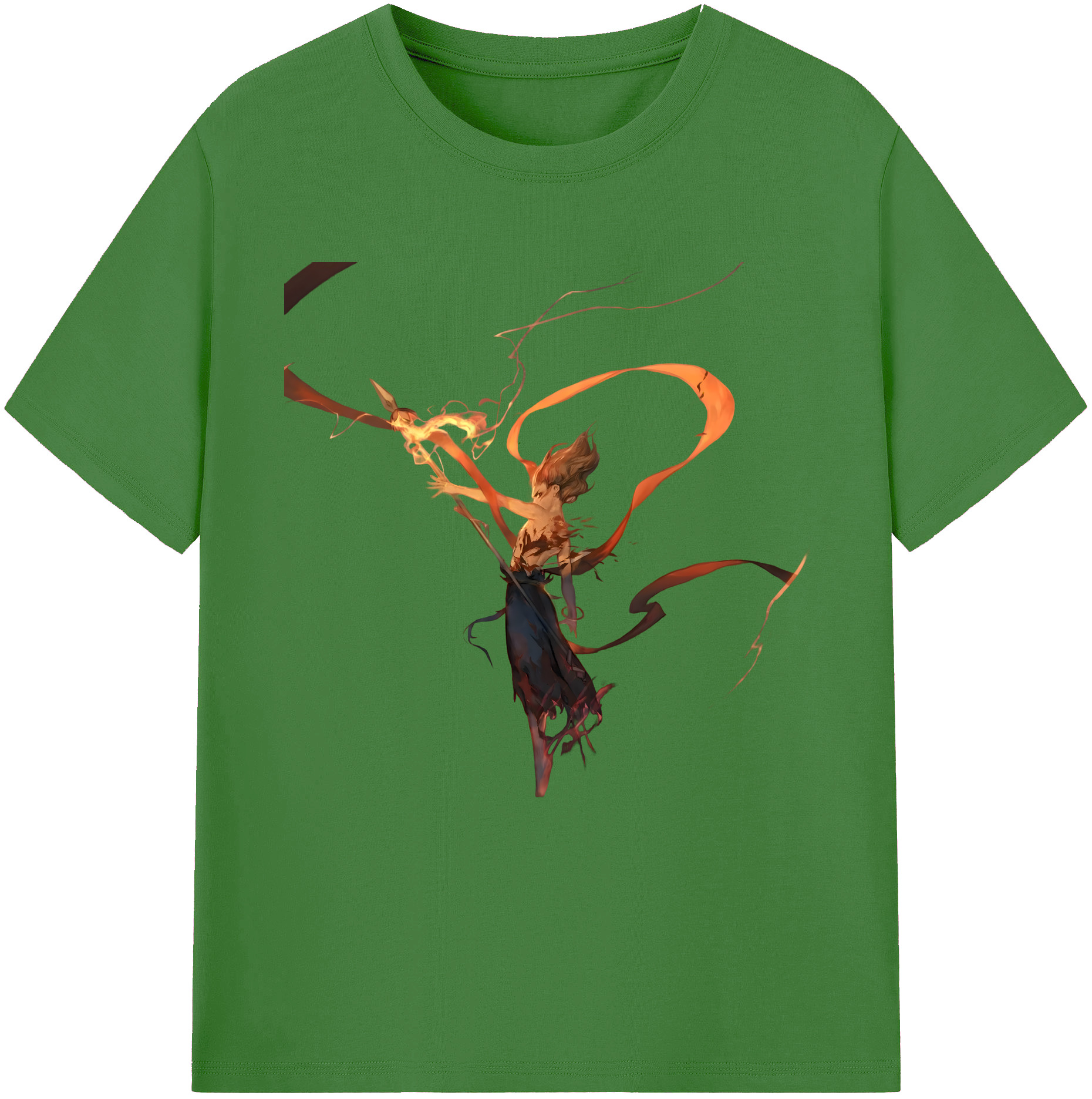 （画像用） Ne Zha 2 ナタ 魔童の大暴れ レディースカジュアルプリントTシャツ（綿100％）